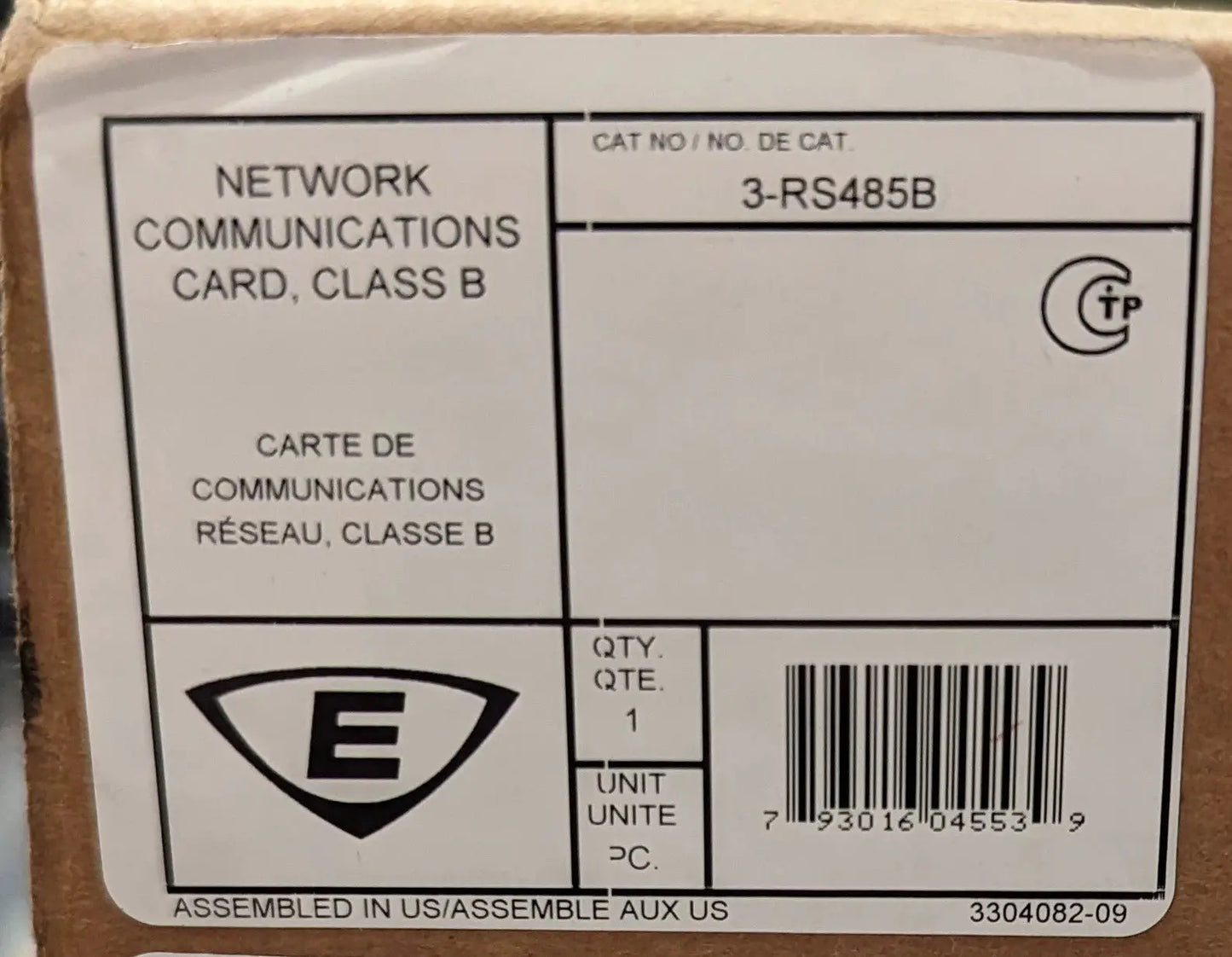 Edwards 3-RS485B Network Communications Card by Fredland Supply Company
