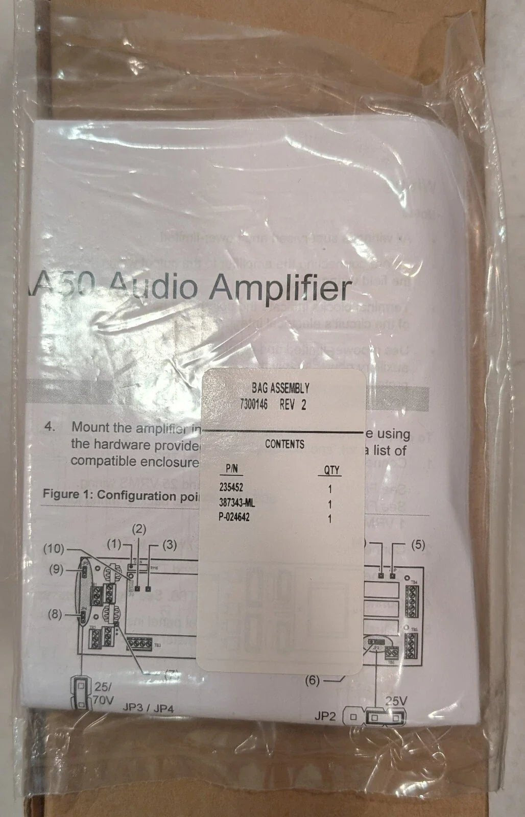 Edwards EST SIGA - AA30 Intelligent Audio Amplifier - Fire Protection Parts