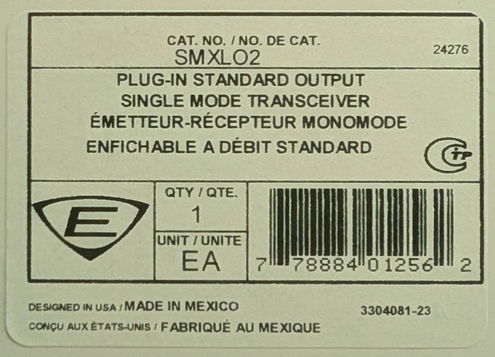 Edwards SMXLO2 - Plug - in Standard Output Transceiver - Fire Protection Parts