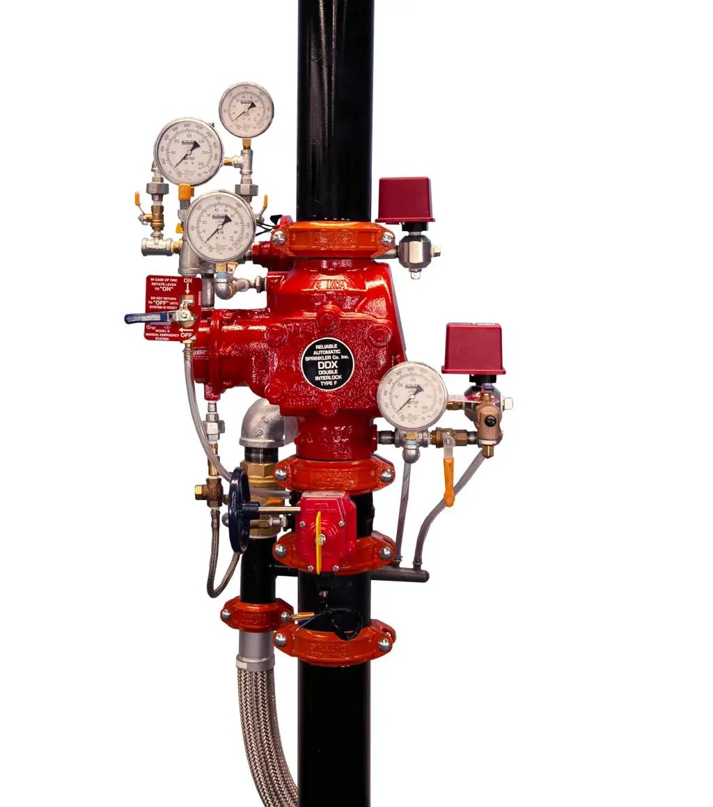 Fire Valve Fully Assembled Flange-Flange Trim 6FXFFB by Reliable Sprinkler
