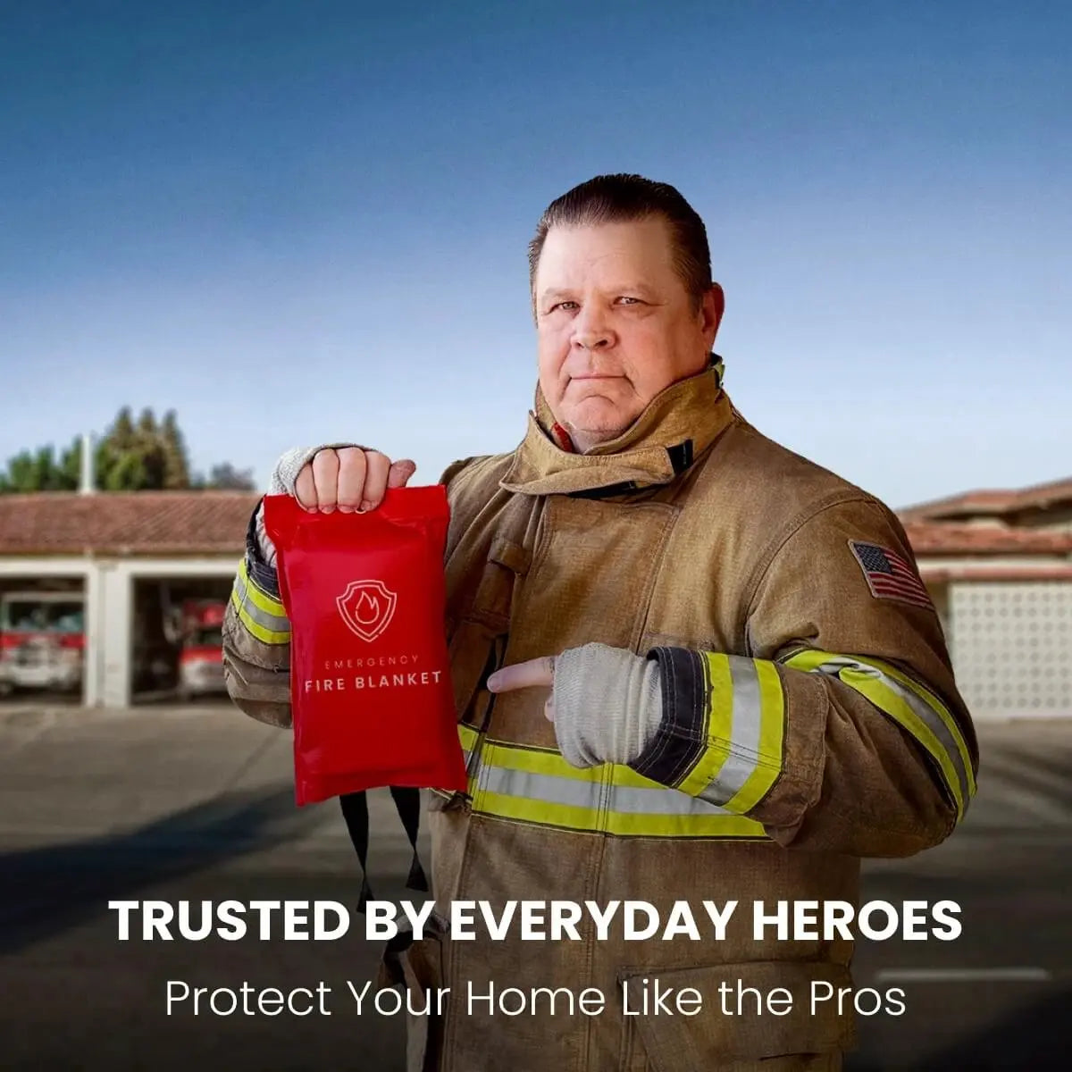 Emergency Fire Blanket by Fire Blanket Inc