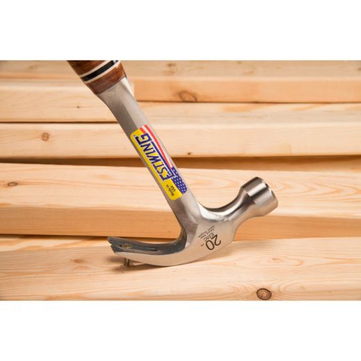 Estwing E20C 20 Oz Curve Claw Hammer With Leather Grip - Fire Protection Parts