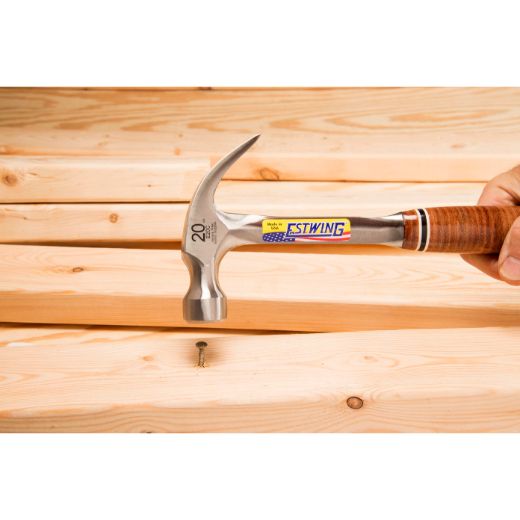 Estwing E20C 20 Oz Curve Claw Hammer With Leather Grip - Fire Protection Parts