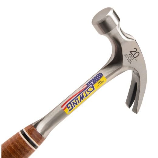 Estwing E20C 20 Oz Curve Claw Hammer With Leather Grip - Fire Protection Parts