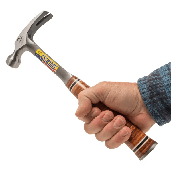 Estwing E20S 20oz Rip Hammer w/ Leather Grip - Fire Protection Parts