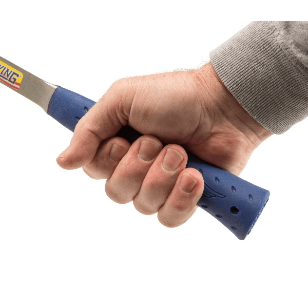 Estwing E3 - 16BP 16oz Ball Peen Hammer w/ Blue Grip (Smooth Face) - Fire Protection Parts