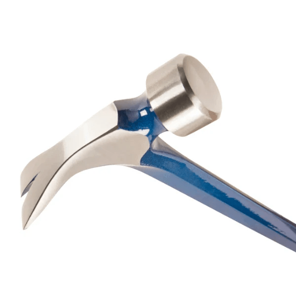 Estwing E3 - 25S 25oz Big Blue Framing Hammer w/ Larger Face - Blue Grip (Smooth Face) - Fire Protection Parts
