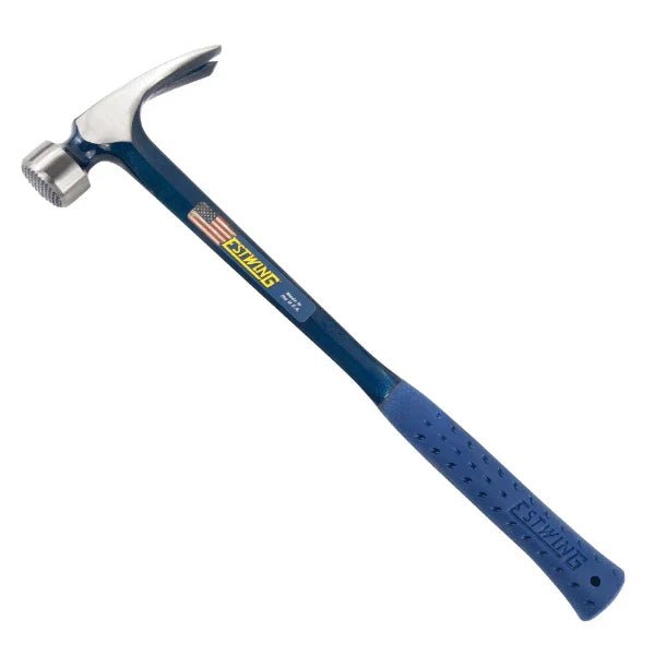 Estwing E3 - 25SM 25oz Big Blue Hammer w/ Larger Milled Face, Blue Grip - Fire Protection Parts