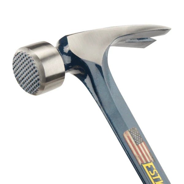 Estwing E3 - 25SM 25oz Big Blue Hammer w/ Larger Milled Face, Blue Grip - Fire Protection Parts