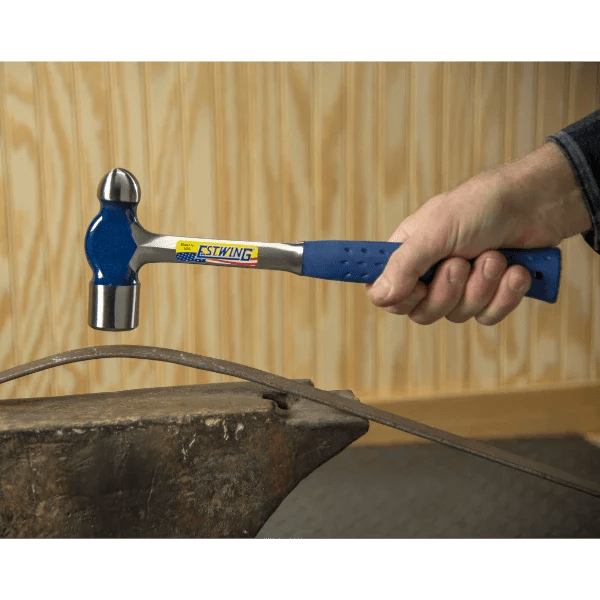 Estwing E3 - 32BP 32oz Ball Peen Hammer w/ Blue Grip (Smooth Face) - Fire Protection Parts