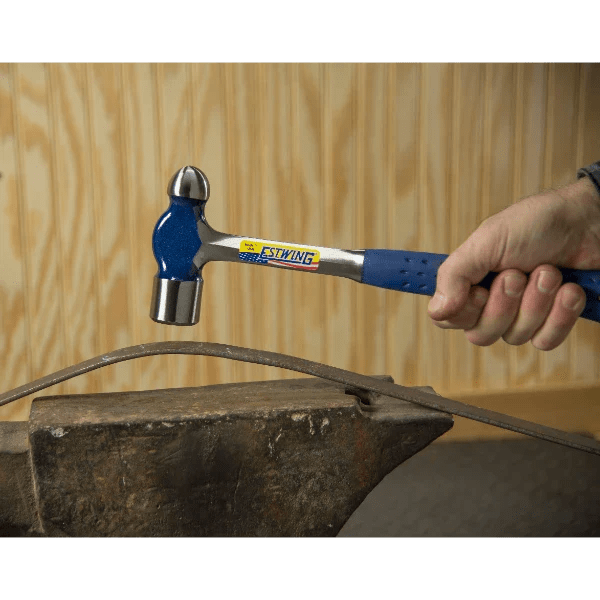 Estwing E3 - 32BP 32oz Ball Peen Hammer w/ Blue Grip (Smooth Face) - Fire Protection Parts