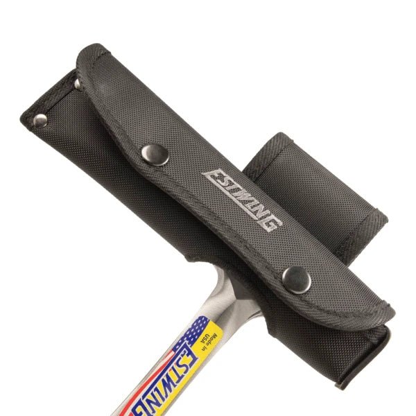 Estwing E30 22oz Solid Steel Rock Geological Hammer Pick w/ Pointed Tip and Leather Grip - Fire Protection Parts