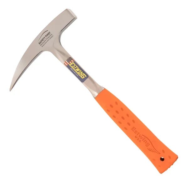 Estwing EO - 22P 22oz Orange Rock Pick, Pointed Tip (Smooth Face) - Fire Protection Parts
