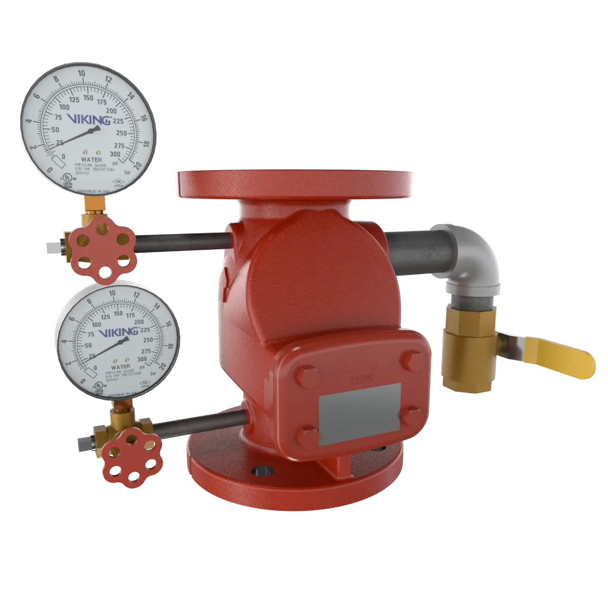 Fire Riser Check Valve Easy Riser Check Valve Pre Trimmed For Fire Systems by Viking