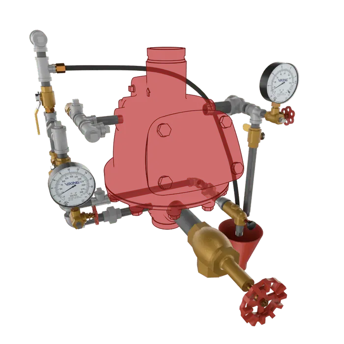 F1 F2 Dry Valve Trim Modular Fire Protection System by Viking