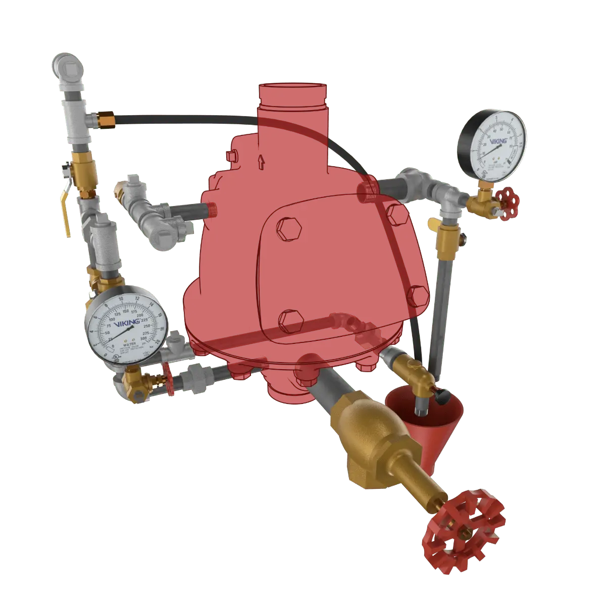 F1 F2 Dry Valve Trim Modular Fire Protection System by Viking