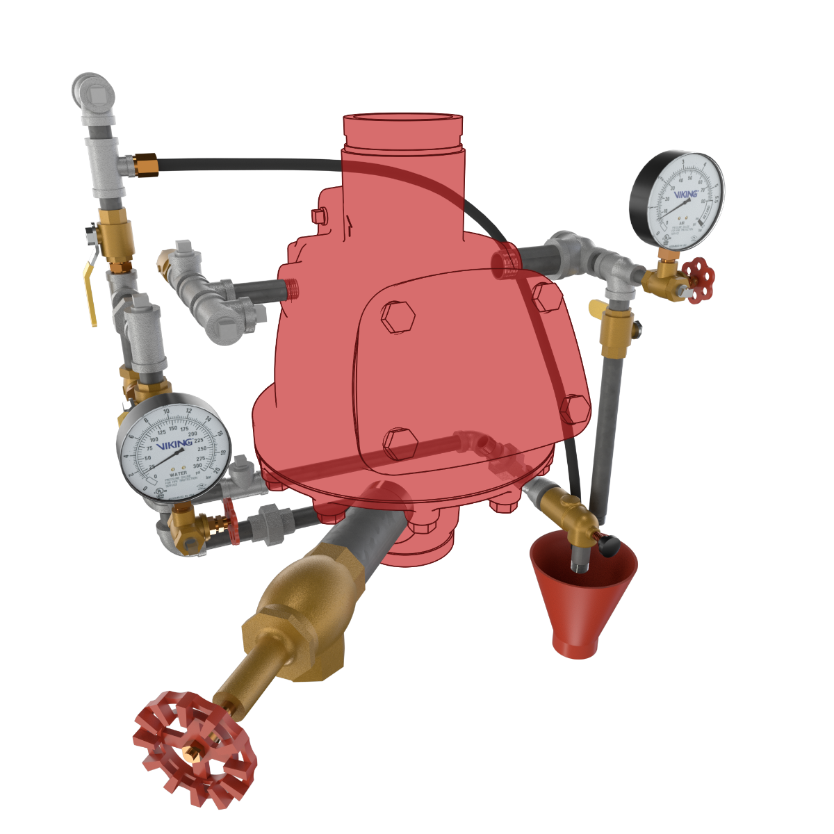 F1/F2 DRY VALVE TRIM - Fire Protection Parts