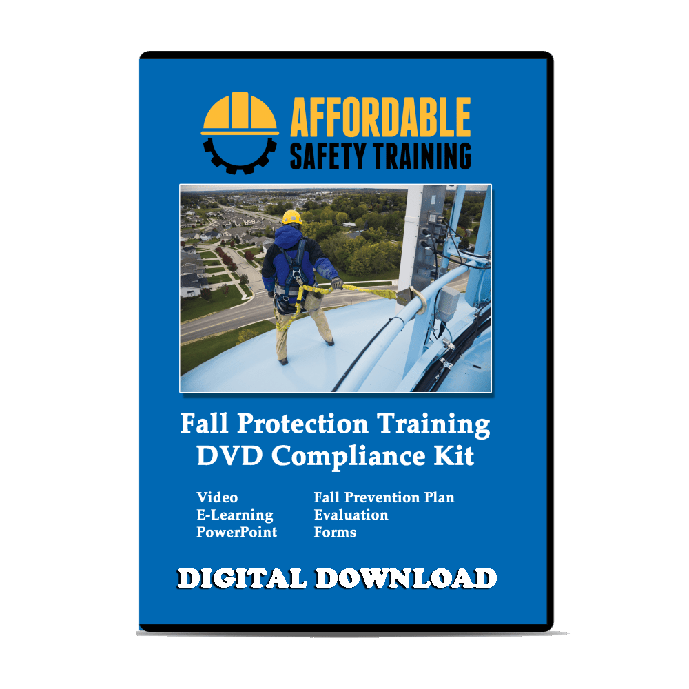 Fall Protection Safety Training Video Compliance Kit - Fire Protection Parts