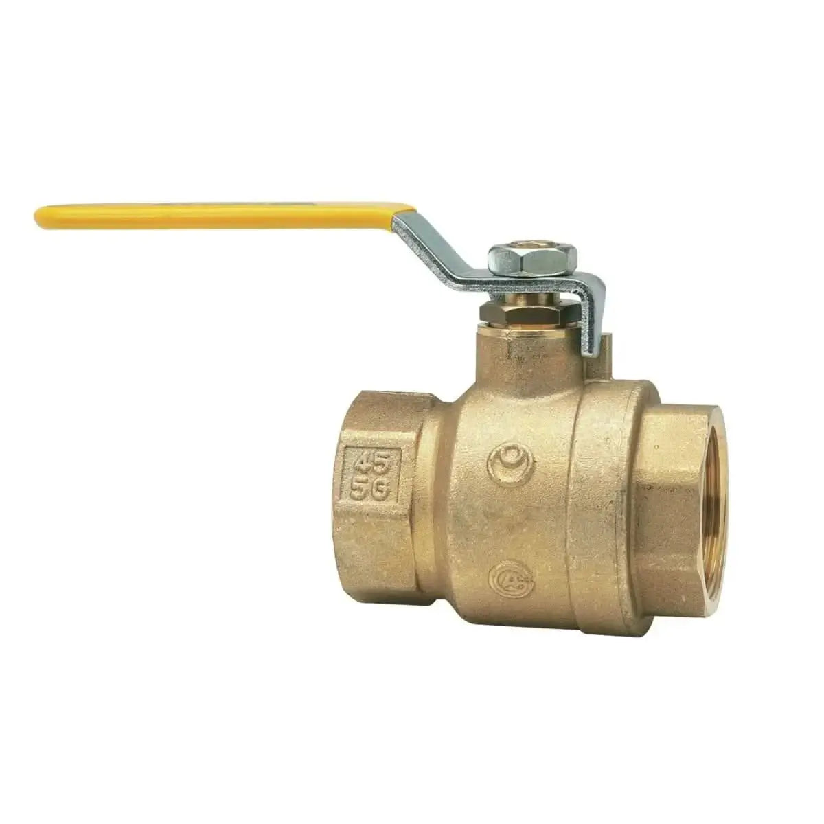 FBV-3C 2 Piece Full Port Brass Ball Valves for Liquids 2" by Watts Regulator Co
