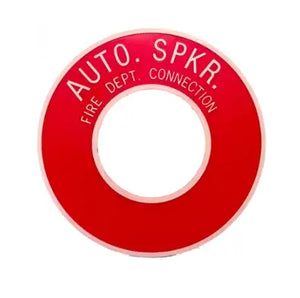 FDC Wall Plates for Fire Department Connection Identification Hose Equipment Fire Protection Products Inc Fire Protection Parts FDC Wall Plates for Fire Department Connection Identification - Viking Fire Protection