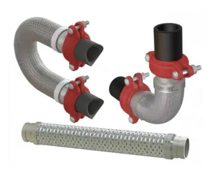 FFP FlexHead Flexible Fire Pipe 2" to 4" Sizes Flexible Connections Flexhead Fire Protection Parts FFP FlexHead Flexible Fire Pipe 2 to 4 Inch - Viking