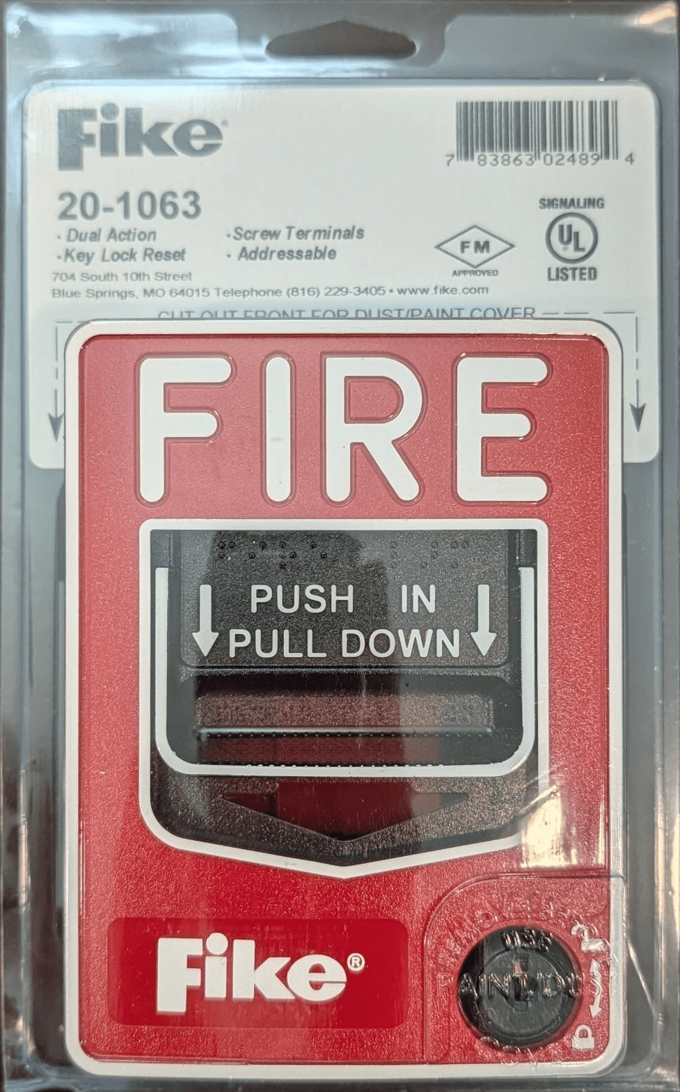 Fike 20 - 1063 Pull Station - Fire Protection Parts