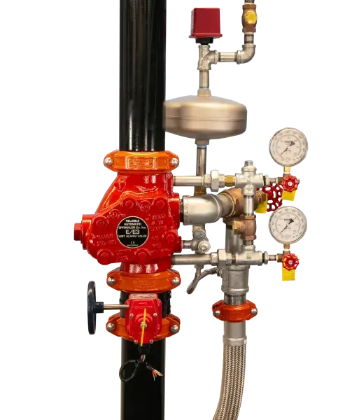 Fire Alarm Valve Flanged Horizontal Pre-Assembled Model E by Reliable Sprinkler
