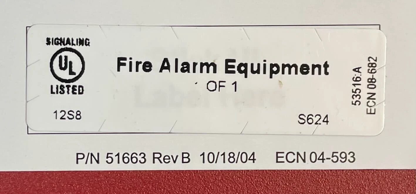 Fire-Lite MS-4 Fire Alarm Control Panel 4-Zone by The Fire Alarm Supplier