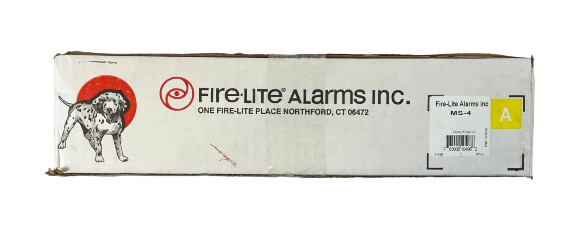 Fire-Lite MS-4 Fire Alarm Control Panel 4-Zone by The Fire Alarm Supplier