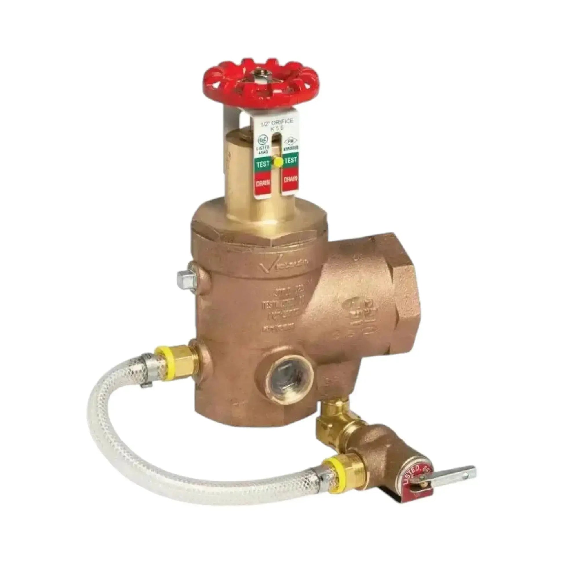 Fire Protection AG&F Test & Drain Valve 10111255 Fire Protection Reliable Sprinkler Fire Protection Parts AG&F Fire Protection Test & Drain Valve