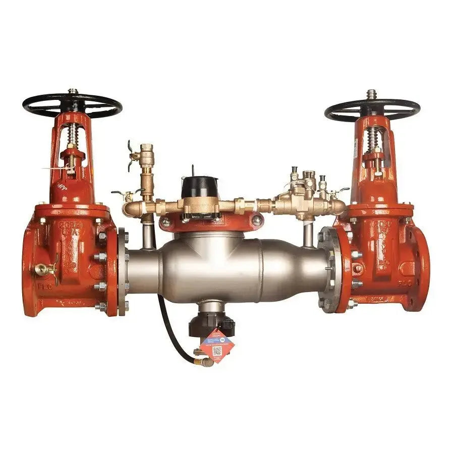AMES Residential Fire Backflow Preventer 4000B w/Valves by Reliable Sprinkler