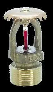 Fire Sprinkler Upright K8.0 3/4" 300PSI F1FR80 Fire Protection Reliable Sprinkler Fire Protection Parts Upright Fire Sprinkler 3/4 Inch K8.0 300PSI F1FR80