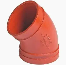 FireLock 45 Degree Elbow Fitting for Fire Protection by Fire Protection Parts