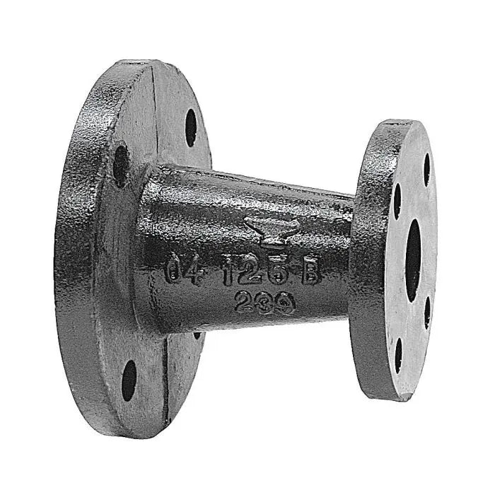 6" X 4" Black Cast Iron Flanged Reducer for Fire Safety Fire Protection Napac, Inc Fire Protection Parts Fire Protection Equipment