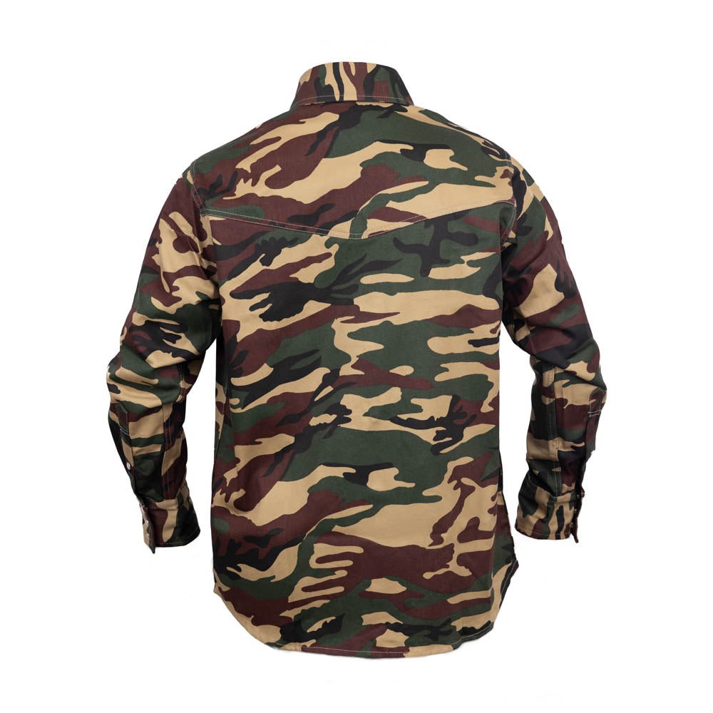 Flame Resistant FR Camouflage Shirt - 100% C - 7 oz - Fire Protection Parts