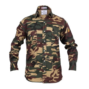Flame Resistant FR Camouflage Shirt - 100% C - 7 oz FR Shirt Just In Trend Fire Protection Parts Flame Resistant FR Camouflage Shirt - 100% C - 7 oz - Fire Protection Parts