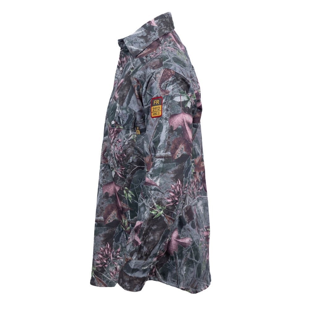 Flame Resistant FR Camouflage Shirt - 100% C - 7 oz - Fire Protection Parts