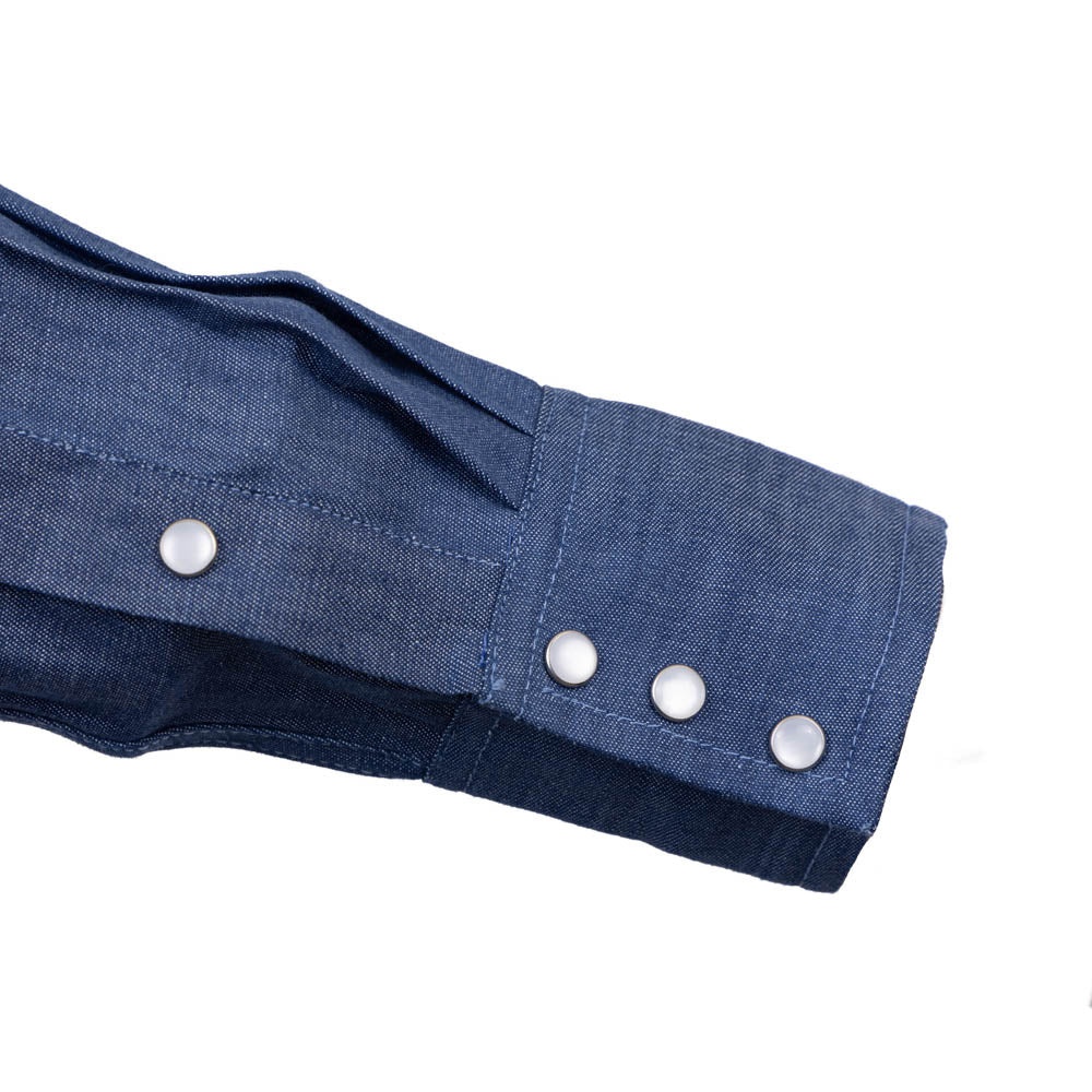 Flame Resistant FR Denim Shirt - 100% C - Fire Protection Parts