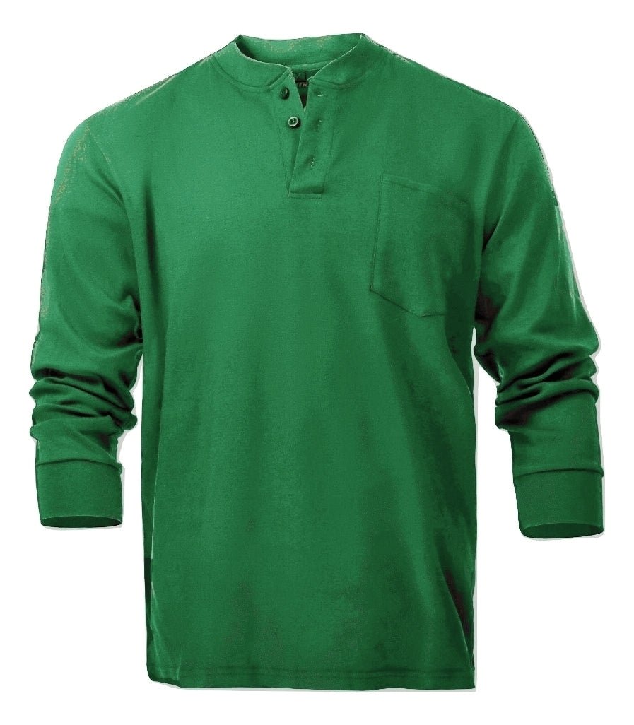 Flame Resistant Henley T-Shirts - Fire Protection Parts