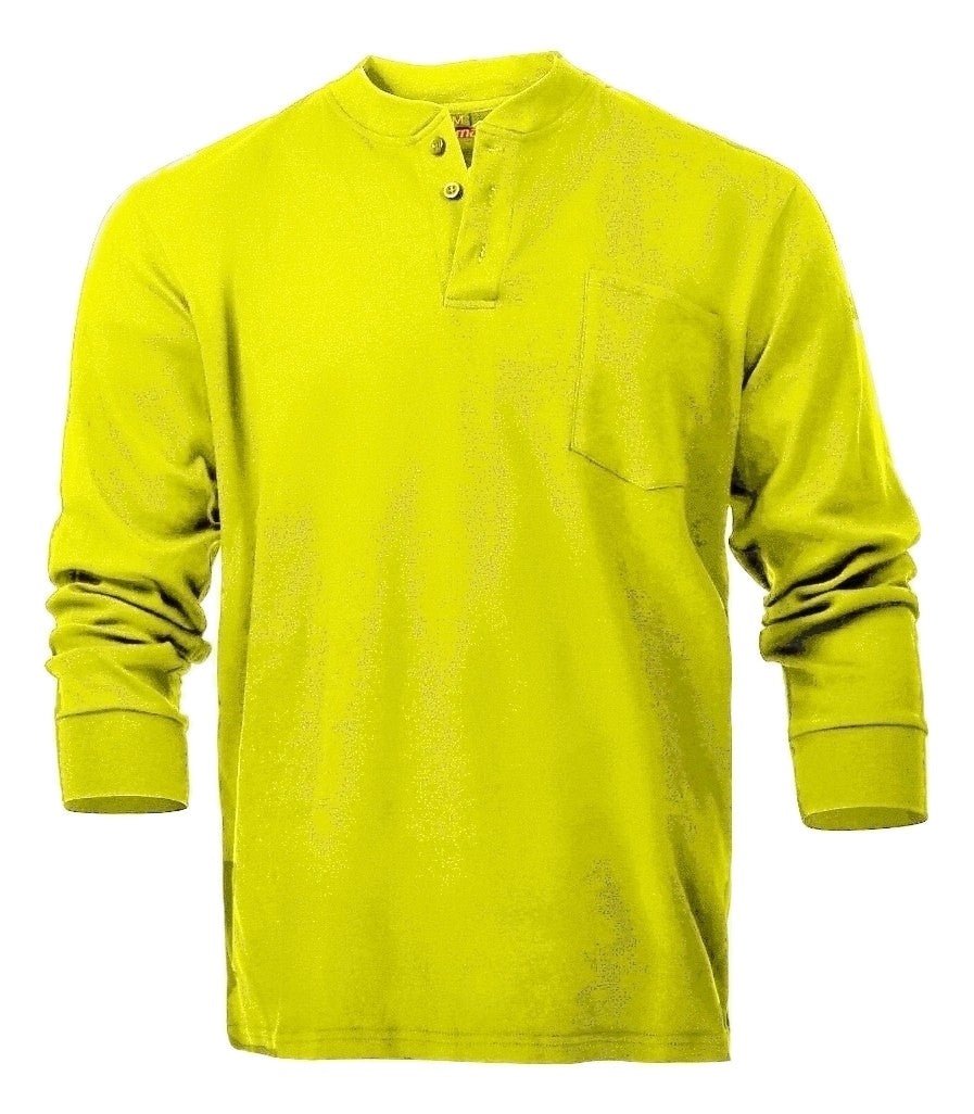 Flame Resistant Henley T-Shirts - Fire Protection Parts