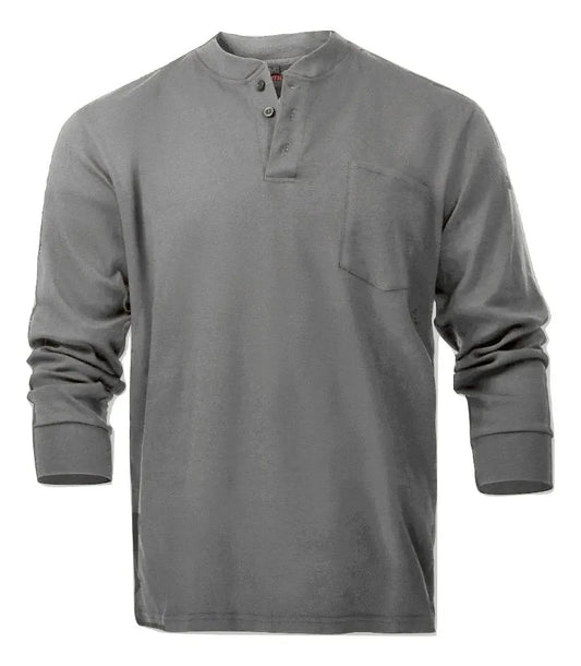 Flame Resistant Henley T-Shirts by Just In Trend