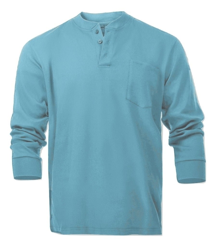Flame Resistant Henley T-Shirts - Fire Protection Parts