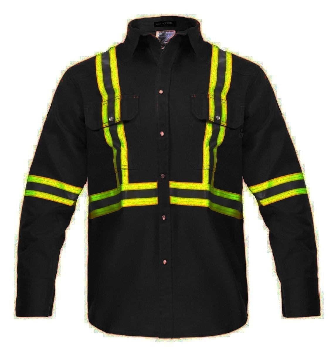 Flame Resistant High Visibility Shirt - 100% C - 7 oz - Fire Protection Parts