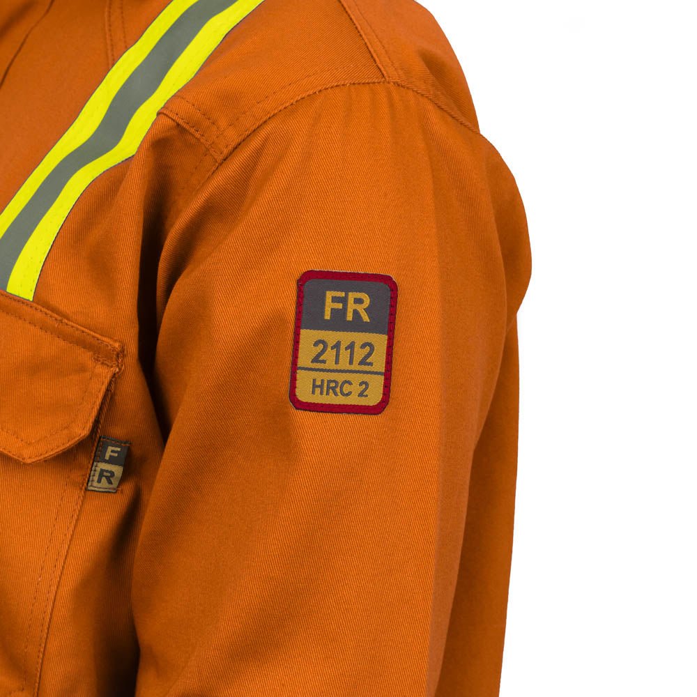 Flame Resistant High Visibility Shirt - 100% C - 7 oz - Fire Protection Parts