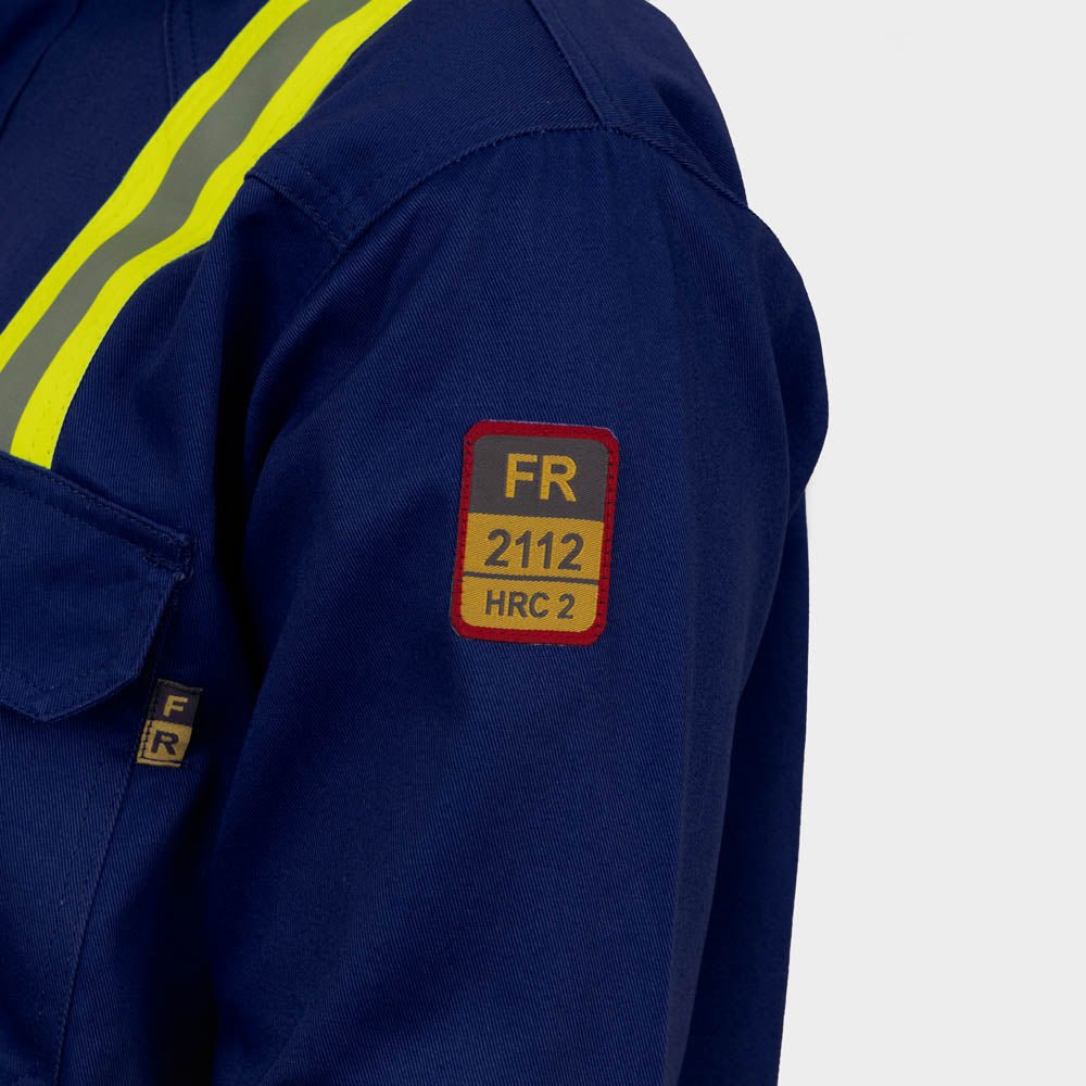 Flame Resistant High Visibility Shirt - 100% C - 7 oz - Fire Protection Parts