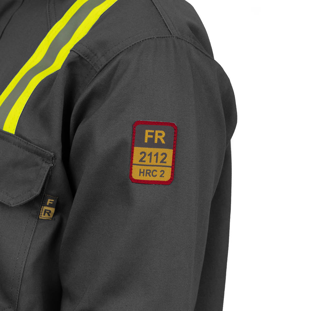 Flame Resistant High Visibility Shirt - 100% C - 7 oz - Fire Protection Parts