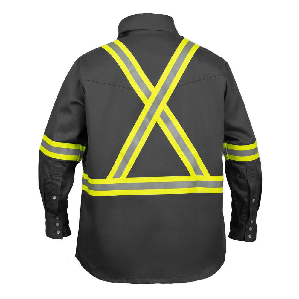 Flame Resistant High Visibility Shirt - 100% C - 7 oz - Fire Protection Parts