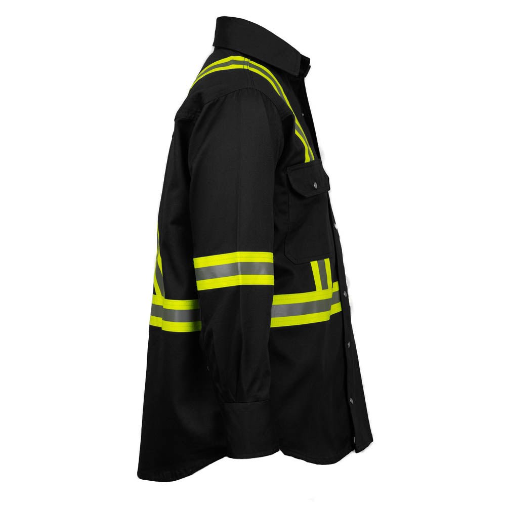 Flame Resistant High Visibility Shirt - 100% C - 7 oz - Fire Protection Parts