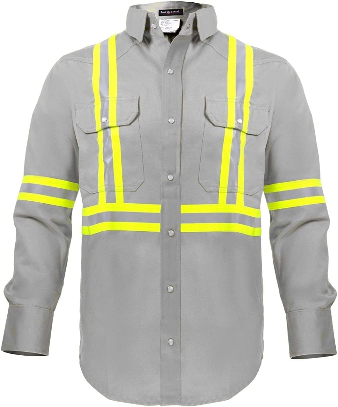 Flame Resistant High Visibility Shirt - 100% C - 7 oz - Fire Protection Parts