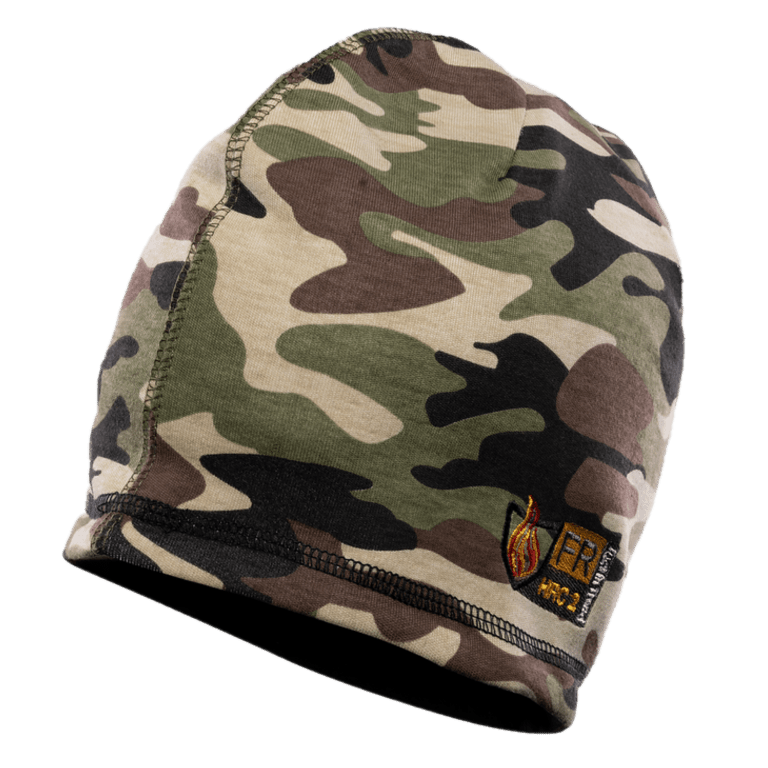 Flame Resistant Reversible Beanie Cap – Heavy Duty - 100%C – 16.0 oz - Fire Protection Parts